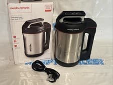 Image of Morphy Richards 501014 Soup Maker Stainless Steel – New Ex Display