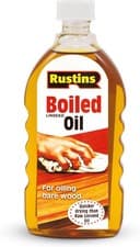 Image of Rustins Boiled Linseed Oil Traditional Wood Restorer & Protect 125ml/300ml/500ml