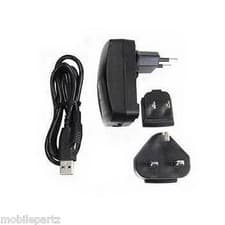 Image of Genuine Blackberry Micro USB World Mains Charger for 9800 9810 9850 9860 Torch