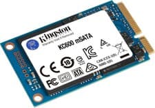 Image of Kingston KC600 SSD 256GB SATA3 mSATA - SKC600MS/256G 256 GB 