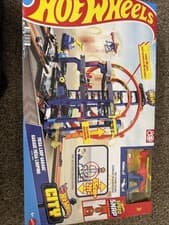 Image of Hot Wheels City Mega Garage Playset with Cars