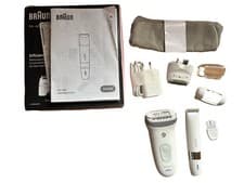 Image of Braun Silk Epil 7 SE7-441 Epilator Kit with 6 Extras and Bonus Mini Trimmer