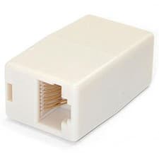 Image of StarTech.com Cat5e RJ45 Modular Inline Coupler - modular inline coupler - Ethern