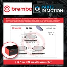 Image of Brake Pads Set Front P85144 Brembo 3Q0698151B 5Q0698151K 8V0698151C JZW698151AT