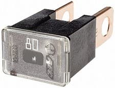 Image of HELLA 8JS 740 026-221 Electrical Fuse Replacement 80A Current Strength Universal