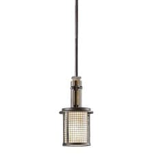 Image of 1 Bulb Ceiling Pendant Light Fitting Anvil Iron LED E27 100W Bulb