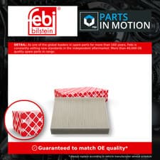 Image of Pollen / Cabin Filter 37113 Febi 64119237554 Genuine Top Quality Guaranteed New