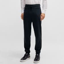 Image of Men's Boss P-Lamont 290 Regular-Fit Tracksuit Bottoms in Blue