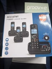 Image of Alcatel F860 Voice Quad - DECT Cordless Phone With Answering Machine