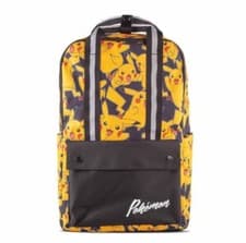 Image of Pokemon - Pikachu Official All Over Print Backpack Bag - Brand New / Unused