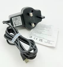 Image of 3 PIN UK MAINS MICRO USB WALL PLUG CHARGER CABLE LEAD FOR ALCATEL MOBILE PHONES