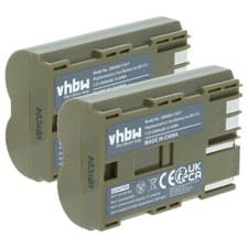 Image of 2x Battery for Canon BP-511A BP-512 BP-514 BP-511 BP-508 2000mAh