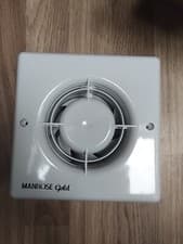 Image of Manrose MG100T 12W Gold Axial Bathroom Extractor Fan with Timer