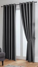Image of Blackout Curtains Thermal Ready Made Eyelet Ring- Energy Saving + Free Tie Backs