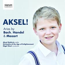 Image of Johann Sebastian Bach Aksel! Arias By Bach, Handel & Mozart (CD) Album