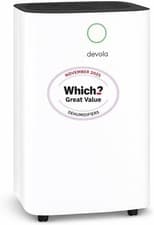 Image of Devola 12L/day Low Energy Dehumidifier, Quiet &Energy Efficient, low noise level