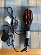 Image of Hair Straightening Brush Used Once Excellent Condition