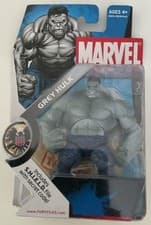 Image of *ULTRA RARE* Grey Hulk collectible action figure! Marvel Universe S1 014
