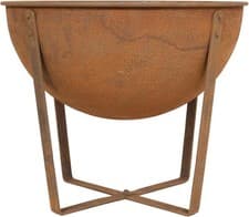 Image of La Hacienda Tamba Small Oxidised Firepit Natural Rusted