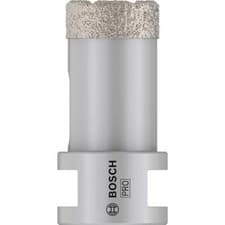 Image of Bosch PRO Angle Grinder Dry Diamond Hole Cutter for Ceramics 25mm