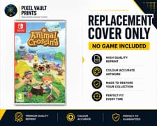 Image of Animal Crossing New Horizons Switch Replacement Cover & Inlay NO GAME Nintendo