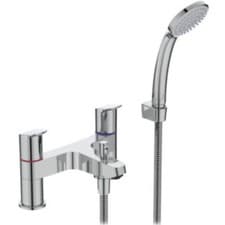 Image of Ideal Standard CERAFLEX Rim Mounted Bath & Shower Mixer Volume Control Chrome