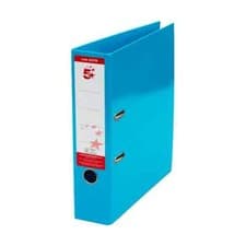 Image of 5 Star Office Lever Arch File A4 Blue (Pack of 10)