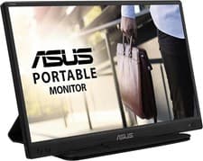 Image of ASUS MB166C 15.6" Wide ZenScreen Portable Black Monitor 1920x1080 5ms USB-C-2