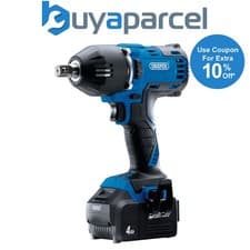 Image of Draper 99251 D20 20V Brushless Mid-Torque Impact Wrench, 1/2" Sq. Dr., 400Nm, 2