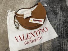 Image of VALENTINO GARAVANI  VLogo Signature Mini leather shoulder bag