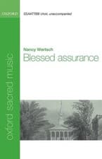 Image of Blessed assurance Vocal score SAATTBB unaccompanied Wertsch, Nancy Paperback
