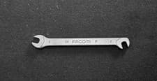 Image of Facom 34 Offset Open End Midget Spanner Wrench 4mm