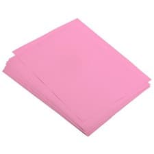 Image of Colored Copy Paper 8.5x11 Inch 80gsm Pink 50 Sheets