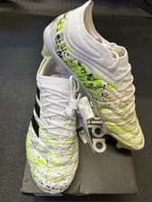 Image of Adidas Copa 20.1 FG Men’s Football Boots UK 8.5 White/Core Black/ Signal Green