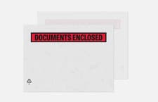 Image of Blake DOCUMENT ENCLOSED WALLET SHIPPING LABEL WALLET PRINTED C5 A5 1000 PACK