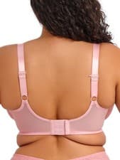 Image of Elomi Aerith Plunge Bra J-Hook Racerback Side Support Embroidered Bras Lingerie