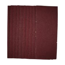 Image of Draper 55737 1/3 Sanding Sheets, 93 x 230mm, 40 Grit (Pack of 10)