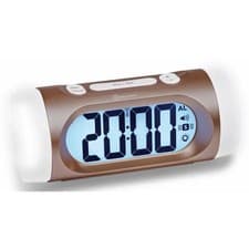 Image of Amplicomms TCL 350 Radio Controlled Alarm Clock With Vibrating Pad White