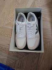 Image of Emporio Armani EA7 Mens Trainers Size 11 White Sneakers X4X277 RRP £180