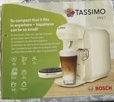Image of Bosch TASSIMO Vivy 2 TAS1407GB Coffe Machine - Cream