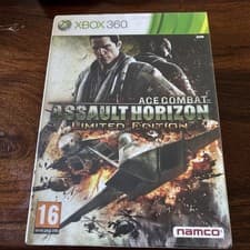 Image of ACE COMBAT ASSAULT HORIZON LIMITED EDITION XBOX 360 NEW SEALED Namco