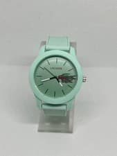 Image of Mint Green Lacoste , Brand New Quartz Watch, Silicone Strap , Box Papers Bag