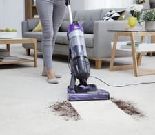 Image of VAX Mach Air UCA1GEV1 Upright Bagless Vacuum Cleaner - Grey/Purple