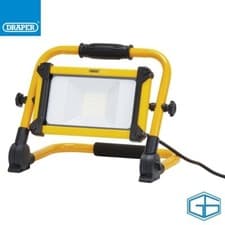 Image of DRAPER 110V SMD LED FOLDING SITE LIGHT 10W 1100 LUMENS, 03171 - EX DISPLAY