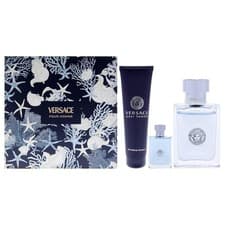 Image of Versace Pour Homme Gift Set 100ml EDT + 150ml Bath and Shower Gel + 5ml EDT