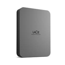 Image of LaCie Mobile Drive 4TB Secure External Hard Drive Grey (STLR4000400)