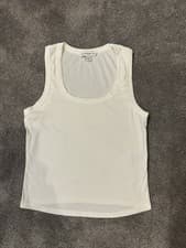 Image of And Now This women's white vest - Size XS