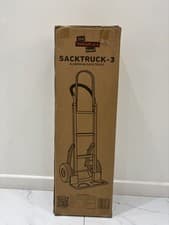 Image of 300KG Capacity High-Quality Aluminium Sack Truck with Pneumatic Rubber Wheels 