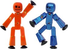 Image of Zing StikBot Dual Pack - Includes 2 StikBots - Collectible Action Figures and A
