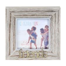Image of Celebrations Sentiment Photo Frame 4x4" - Friends